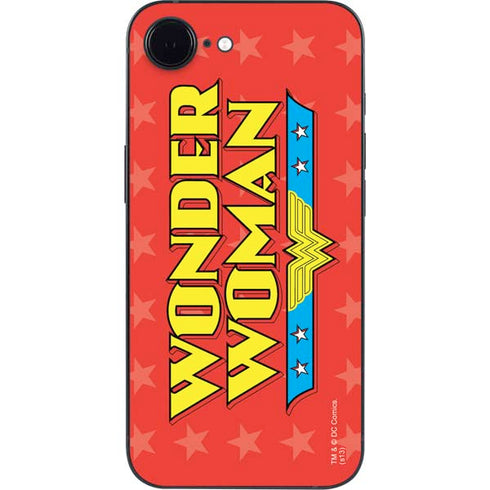 DC Comics Wonder Woman Logo iPhone 16e Skin