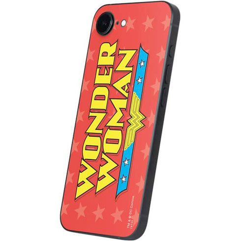 DC Comics Wonder Woman Logo iPhone 16e Skin