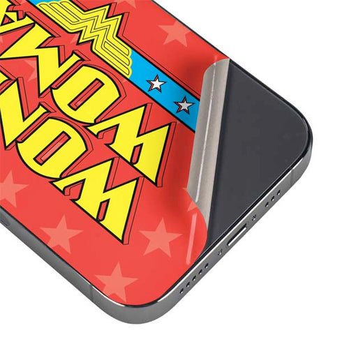 DC Comics Wonder Woman Logo iPhone 16e Skin