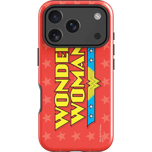 DC Comics Wonder Woman Logo iPhone 18 Pro Impact Case
