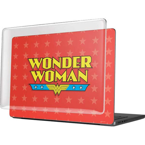 DC Comics Wonder Woman Logo MacBook Pro 14in (2021-24) Case plus Skin