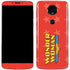 DC Comics Wonder Woman Logo Moto E5 Plus Skin