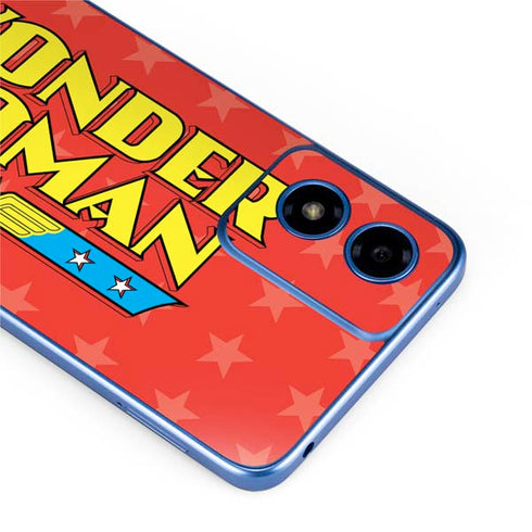 DC Comics Wonder Woman Logo Moto G Play 4G (2024) Skin