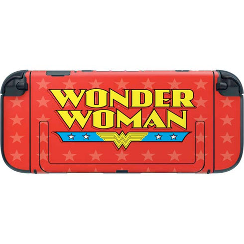 DC Comics Wonder Woman Logo Nintendo Switch 2 (2025) with Joy-Con Skin