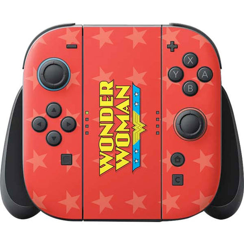 DC Comics Wonder Woman Logo Nintendo Skins