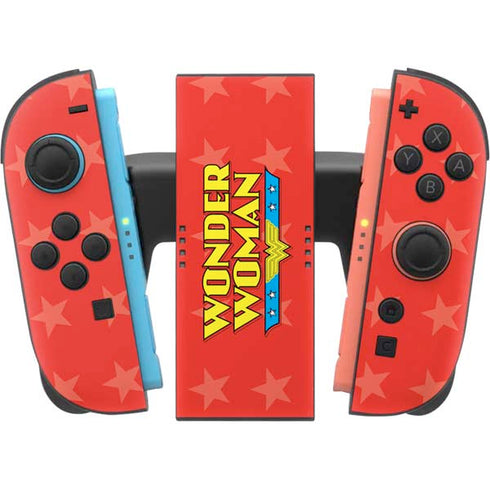 DC Comics Wonder Woman Logo Nintendo Switch 2 (2025) Joy-Con Controller Skin