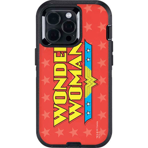 DC Comics Wonder Woman Logo Otterbox Defender iPhone Skin