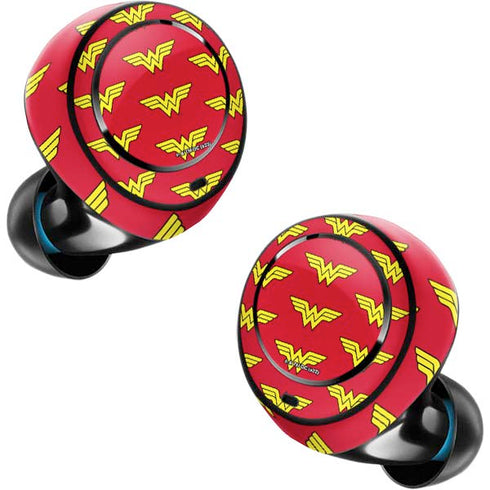 DC Comics Wonder Woman Logo Pattern Amazon Echo Buds Skin