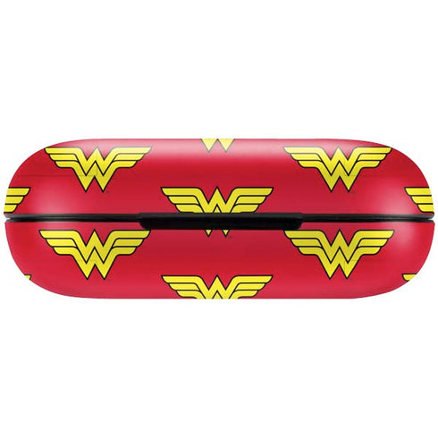 DC Comics Wonder Woman Logo Pattern Amazon Echo Buds Skin