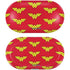 DC Comics Wonder Woman Logo Pattern Galaxy Buds Plus Skin