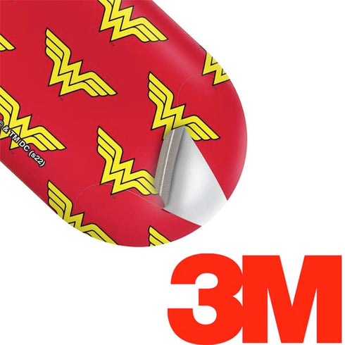 DC Comics Wonder Woman Logo Pattern Galaxy Buds Plus Skin