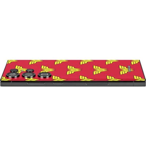 DC Comics Wonder Woman Logo Pattern Galaxy Skins