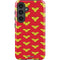 DC Comics Wonder Woman Logo Pattern Galaxy S25 Plus Impact Case