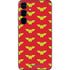 DC Comics Wonder Woman Logo Pattern Galaxy S25 Skin