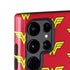 DC Comics Wonder Woman Logo Pattern Galaxy S25 Ultra Impact Case