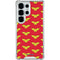 DC Comics Wonder Woman Logo Pattern Galaxy S25 Ultra Clear Case