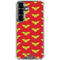 DC Comics Wonder Woman Logo Pattern Galaxy S26 Plus Clear Case