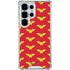 DC Comics Wonder Woman Logo Pattern Galaxy S26 Ultra Clear Case