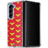 DC Comics Wonder Woman Logo Pattern Galaxy Z Fold5 5G Clear Case