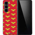 DC Comics Wonder Woman Logo Pattern Galaxy Z Fold5 5G Skin