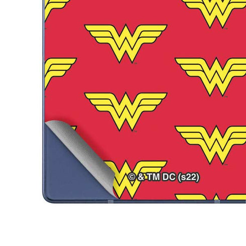 DC Comics Wonder Woman Logo Pattern Galaxy Z Fold6 Skin