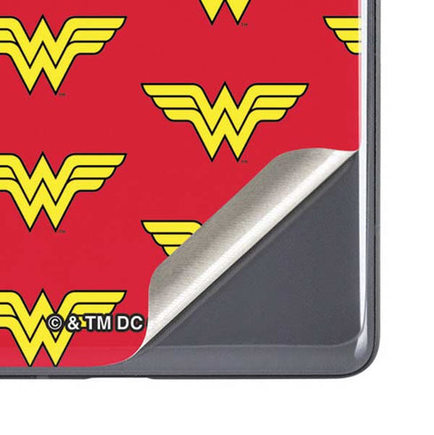 DC Comics Wonder Woman Logo Pattern Google Pixel 7a Skin