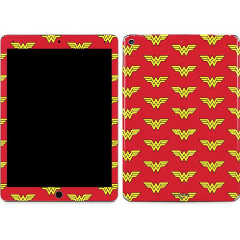 DC Comics Wonder Woman Logo Pattern iPad Skins