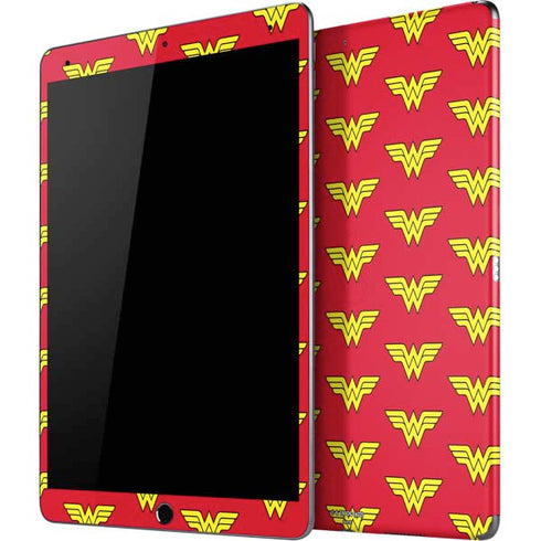 DC Comics Wonder Woman Logo Pattern iPad Skins