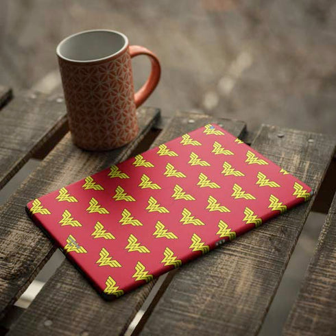 DC Comics Wonder Woman Logo Pattern iPad Skins