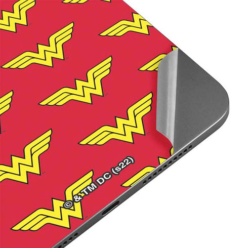 DC Comics Wonder Woman Logo Pattern Apple iPad Mini Skin