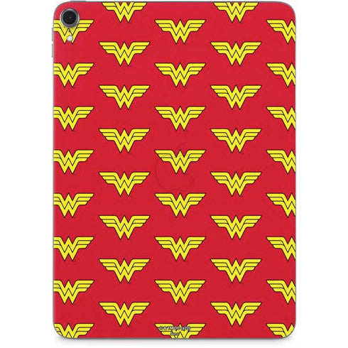 DC Comics Wonder Woman Logo Pattern Apple iPad Pro Skin