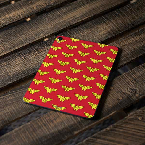 DC Comics Wonder Woman Logo Pattern Apple iPad Pro Skin