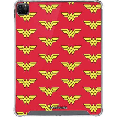 DC Comics Wonder Woman Logo Pattern iPad Cases