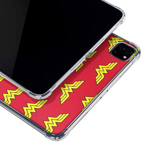 DC Comics Wonder Woman Logo Pattern iPad Cases