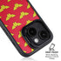 DC Comics Wonder Woman Logo Pattern iPhone 14 Plus Kickstand Case