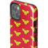 DC Comics Wonder Woman Logo Pattern iPhone 15 Impact Case