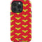 DC Comics Wonder Woman Logo Pattern iPhone 15 Pro Impact Case