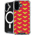 DC Comics Wonder Woman Logo Pattern iPhone 16 MagSafe Case