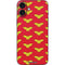 DC Comics Wonder Woman Logo Pattern iPhone 16 Plus Skin