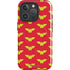 DC Comics Wonder Woman Logo Pattern iPhone 16 Pro Magsafe Impact Case