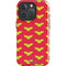 DC Comics Wonder Woman Logo Pattern iPhone 16 Pro Max Impact Case