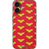 DC Comics Wonder Woman Logo Pattern iPhone 16 Skin