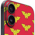 DC Comics Wonder Woman Logo Pattern iPhone 16 Skin