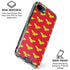 DC Comics Wonder Woman Logo Pattern iPhone 16e Clear Case