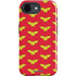 DC Comics Wonder Woman Logo Pattern iPhone 16e Impact Case