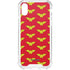 DC Comics Wonder Woman Logo Pattern iPhone XS Clear Case