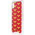 DC Comics Wonder Woman Logo Pattern iPhone XS Clear Case
