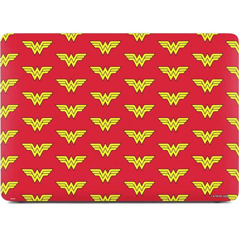 DC Comics Wonder Woman Logo Pattern Apple MacBook Air Skin