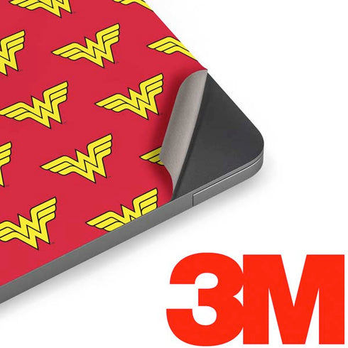 DC Comics Wonder Woman Logo Pattern Apple MacBook Air Skin