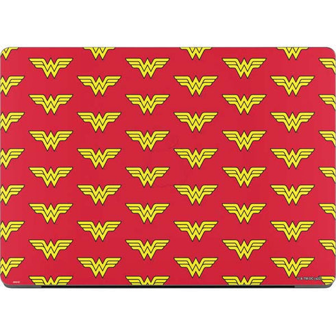 DC Comics Wonder Woman Logo Pattern Apple MacBook Pro 14-inch Skin